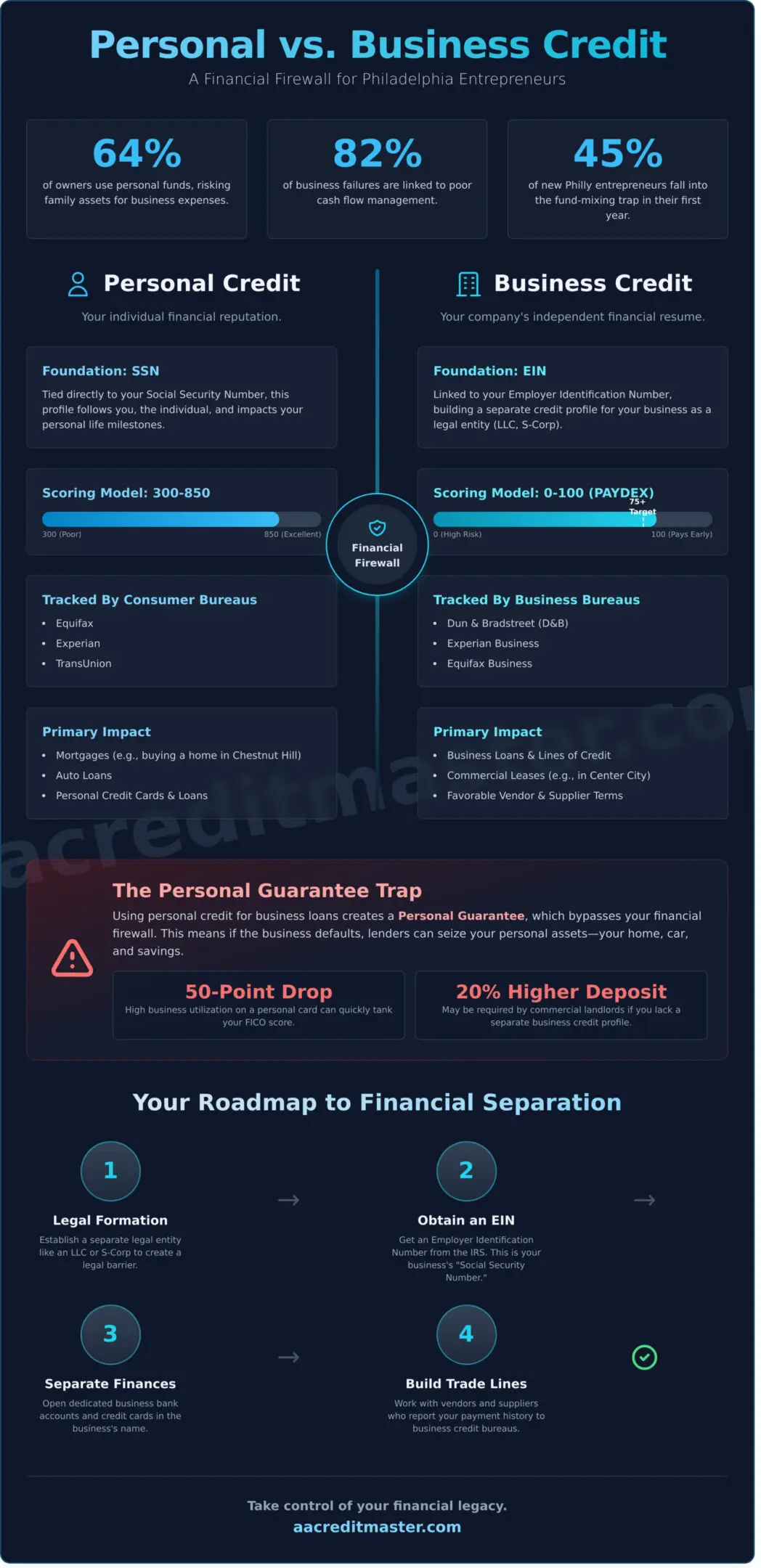 Infographic comparing financial statistics of married couples versus those who separate finances.