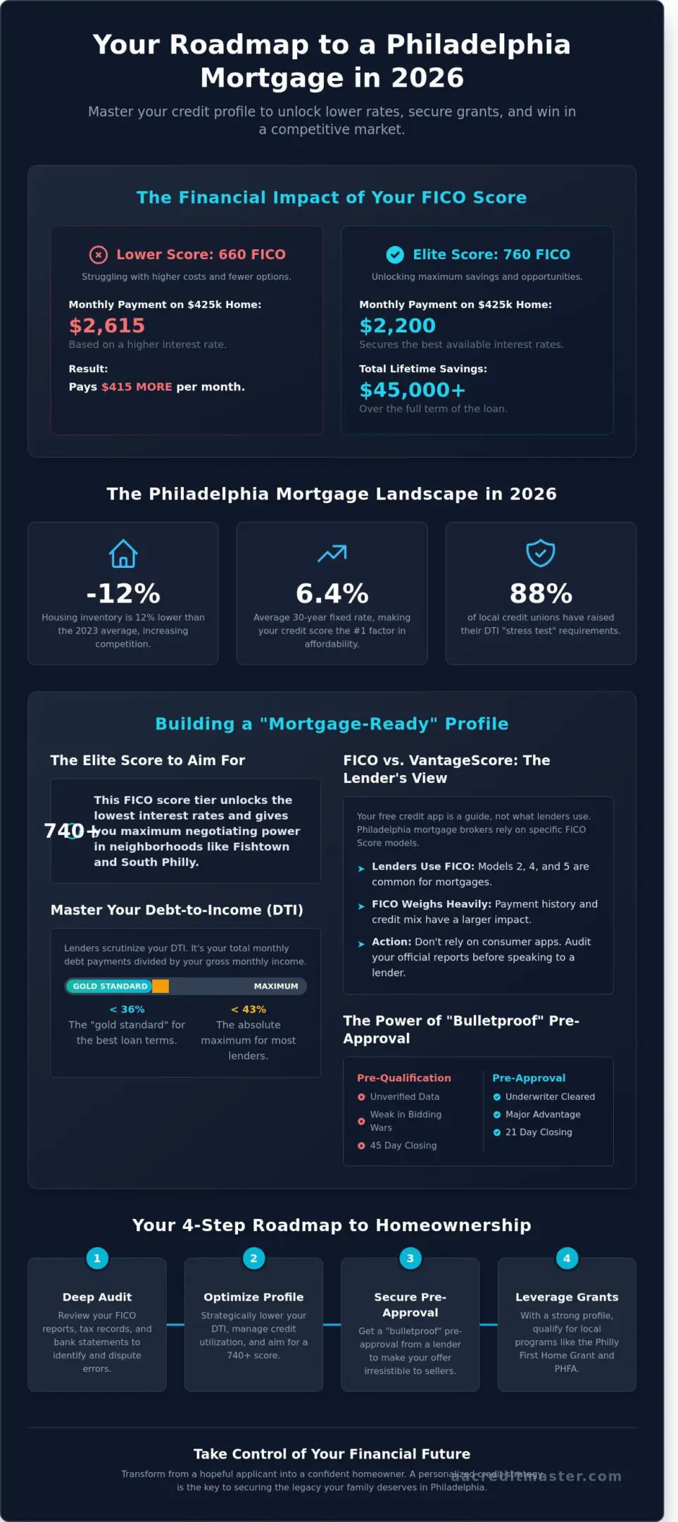 How to Get Approved for a Mortgage in Philadelphia: The 2026 Homebuyer’s Guide