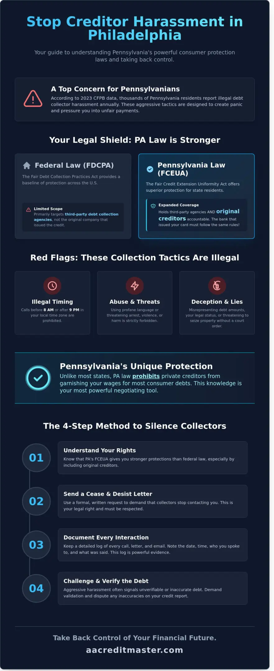 Stop Creditor Harassment in Philadelphia: Your 2026 Guide to Taking Back Control
