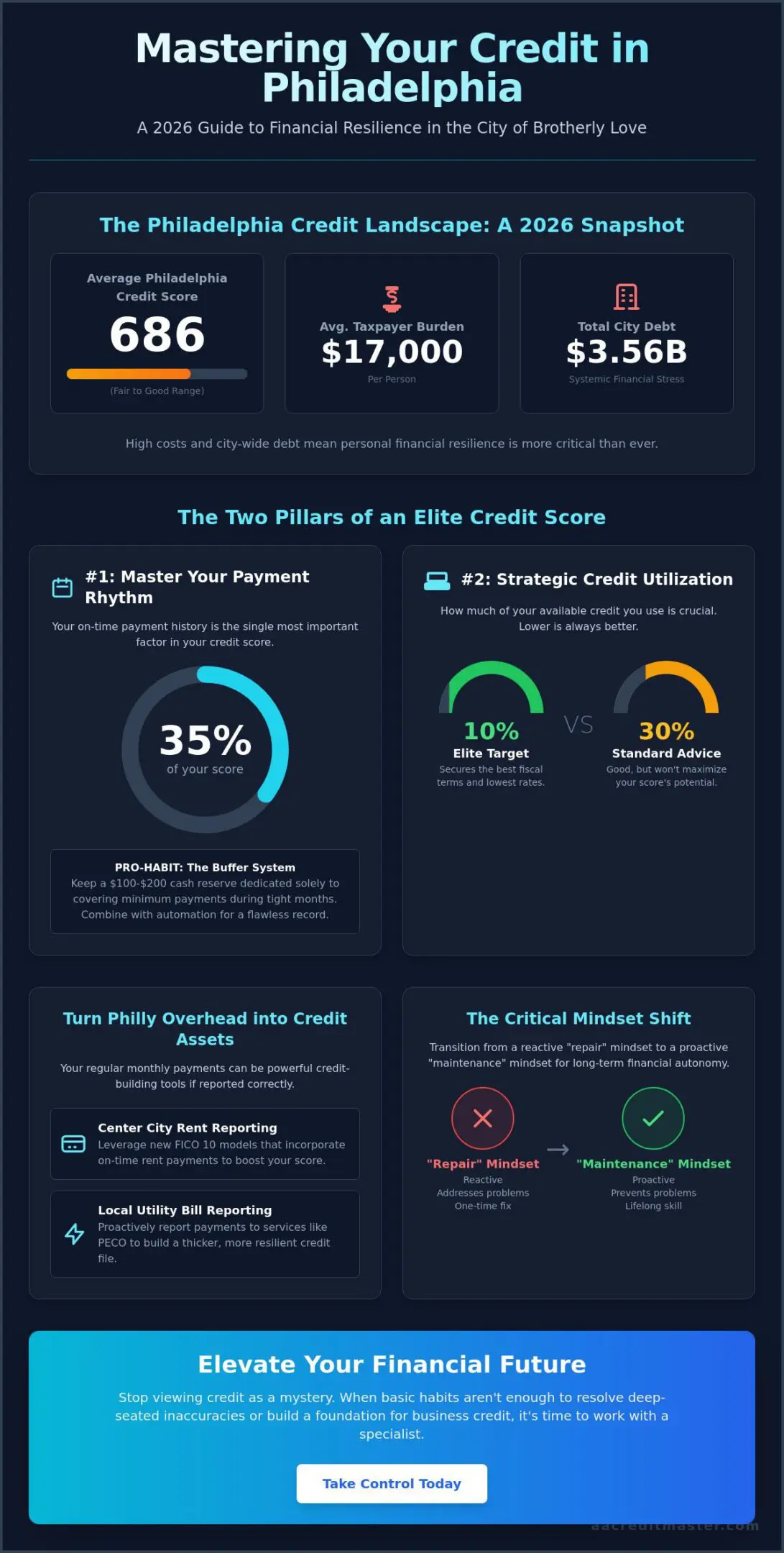 Financial Habits to Maintain Good Credit in Philadelphia: A 2026 Guide