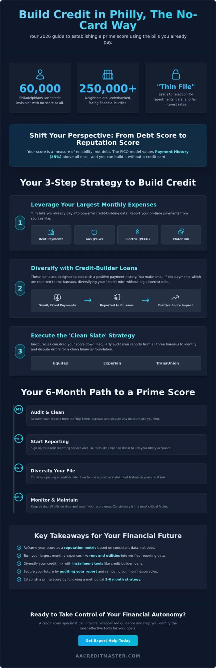 How to Build Credit Without a Credit Card in Philly: The 2026 Guide