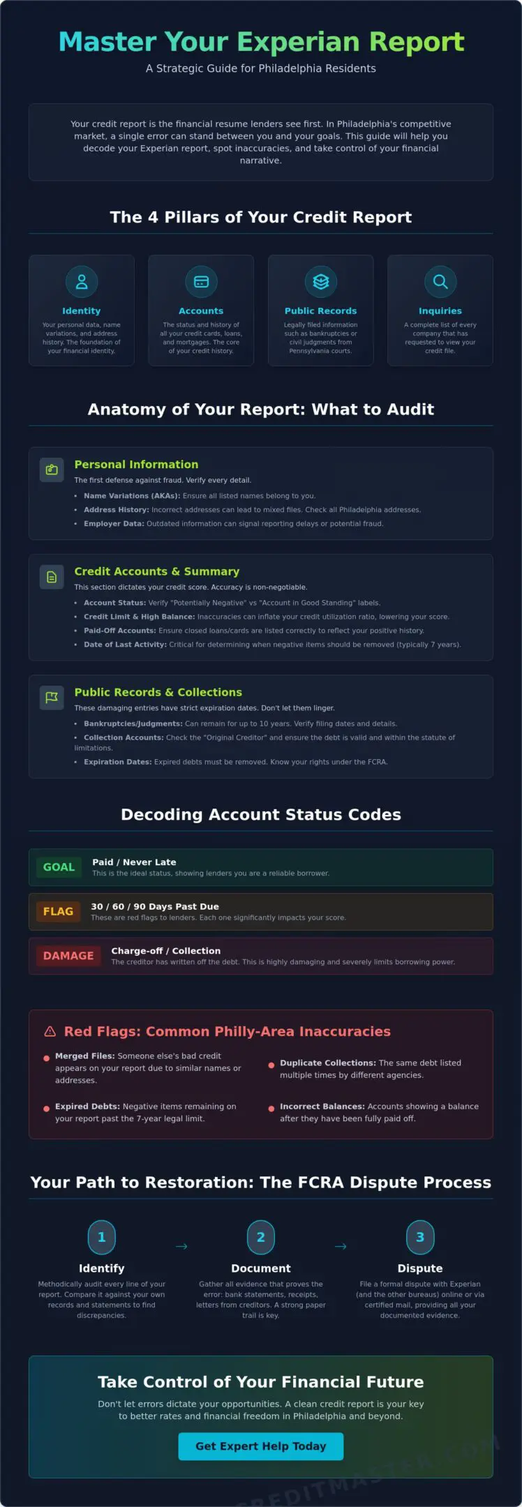 How to Read My Experian Report: A Philadelphia Resident’s Guide to Credit Accuracy