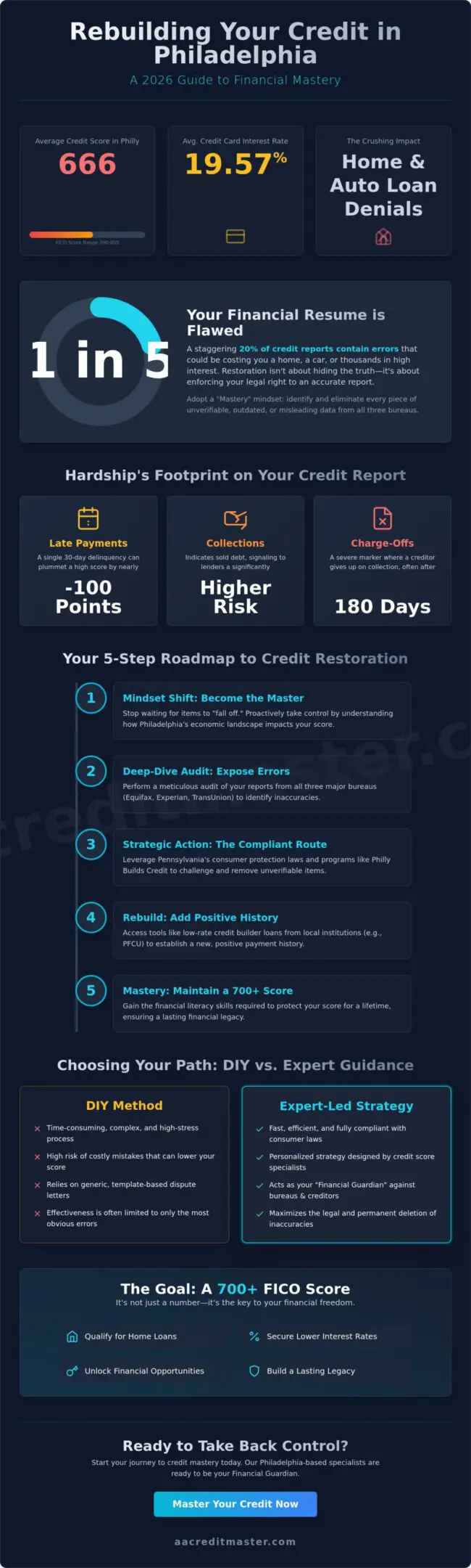 Rebuilding Credit After Financial Hardship in Philadelphia: The 2026 Roadmap